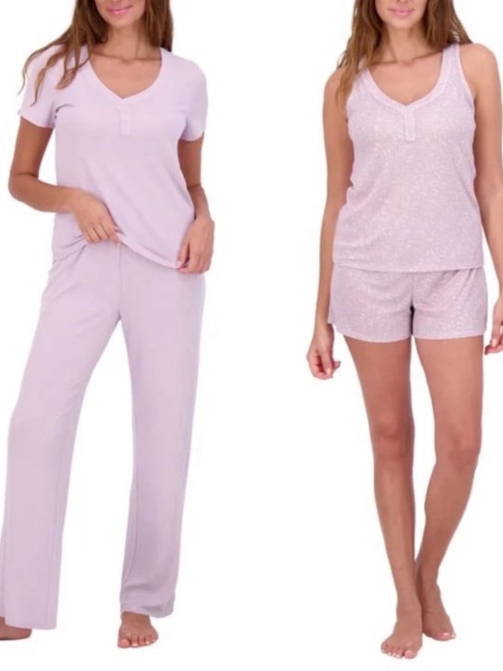 Live2Lounge Ladies 4 piece Pointelle Lounge Set Womens XXL